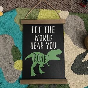 Hobby Lobby | Wall Decor | Dinosaur Wall Decor Set For Playroom Or ...